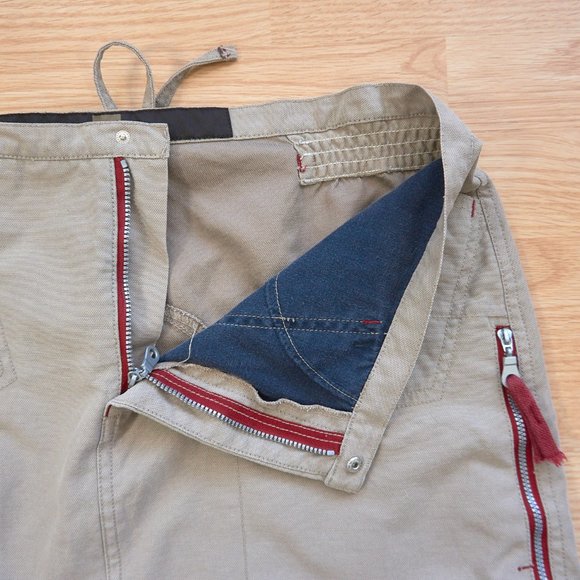 Le Jean de Marithe Francois Girbaud Cotton Blend Skirt Size 34 Made in Hong Kong - Picture 6 of 11